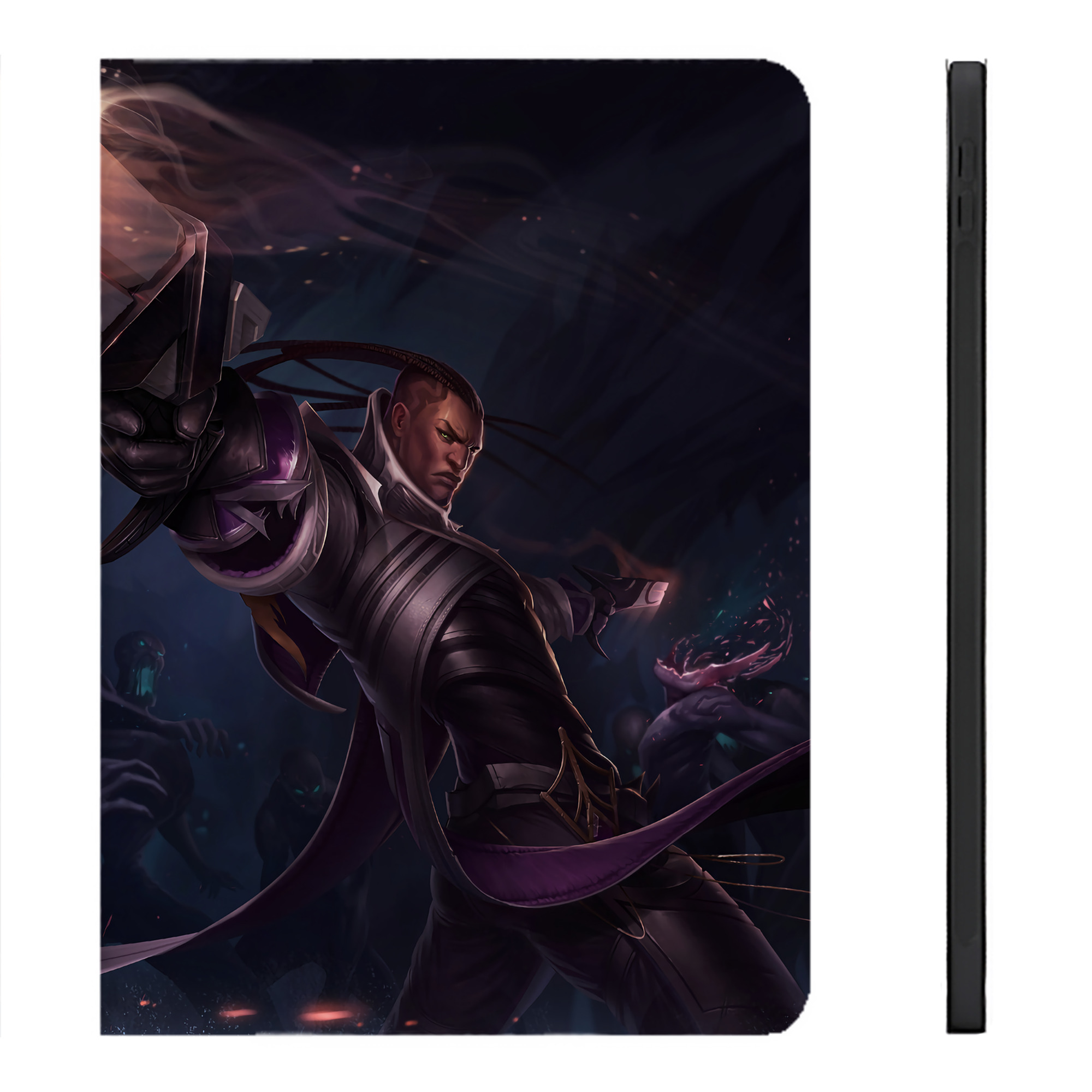 リーグ・オブ・レジェンド League of Legends LOL IPadケース ペンホルダー付き ブックスタイルデザイン